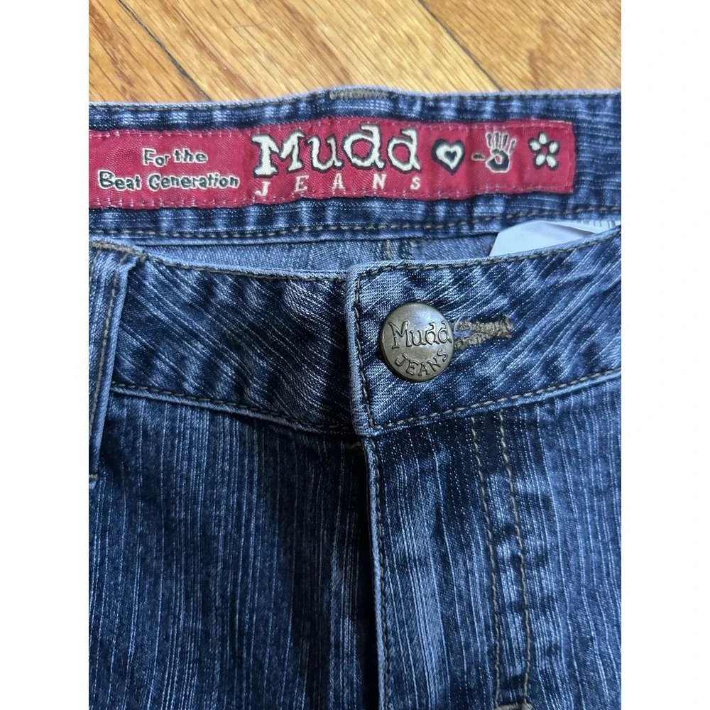 Vintage Mudd Jeans Womens Low Rise Flare Leg Y2K/90s Size 25 (1)